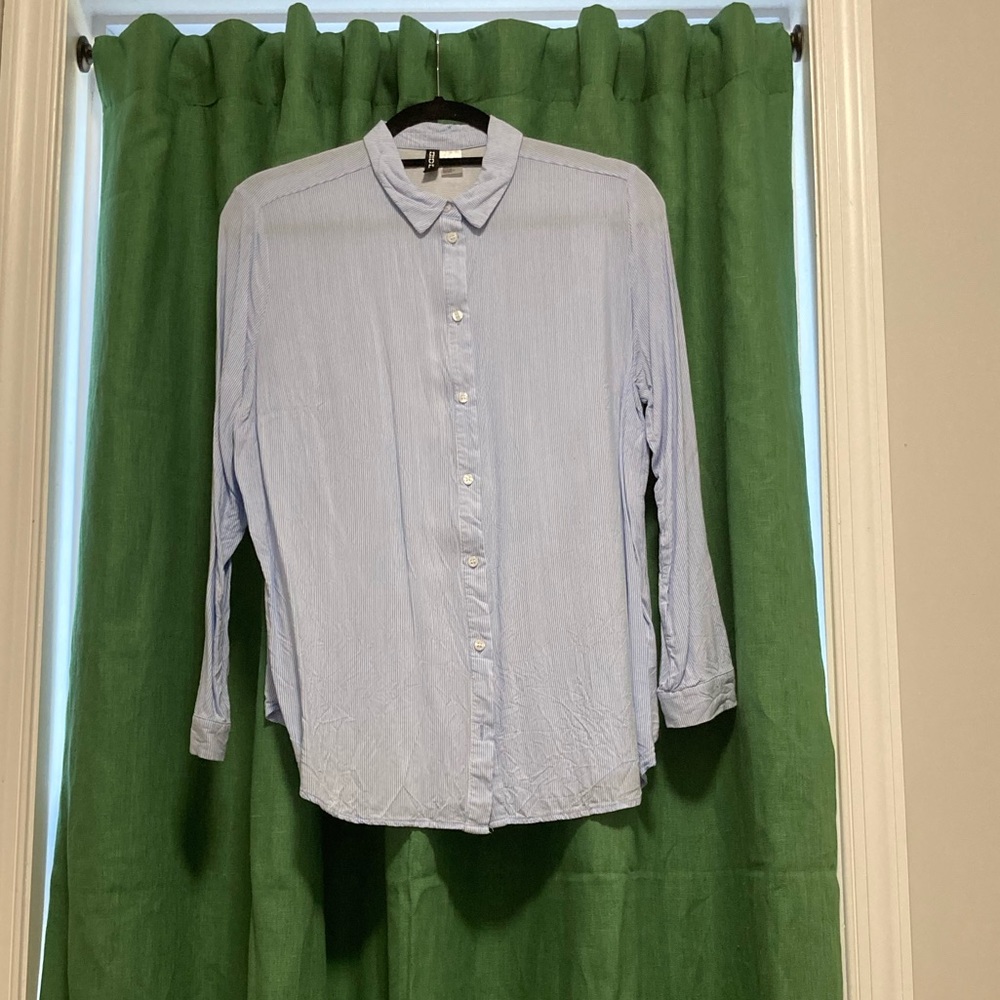 Super Soft Pinstripe Button Down
